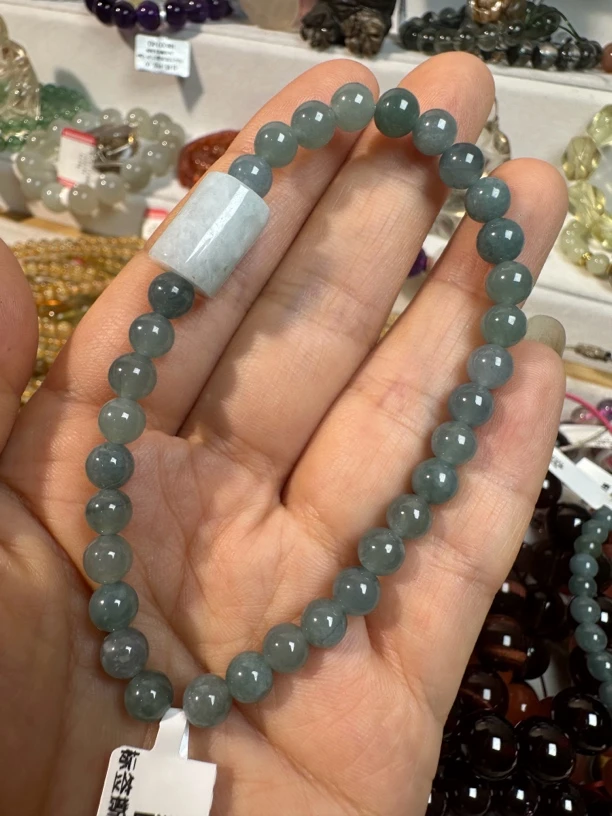 精致翡翠简约手链