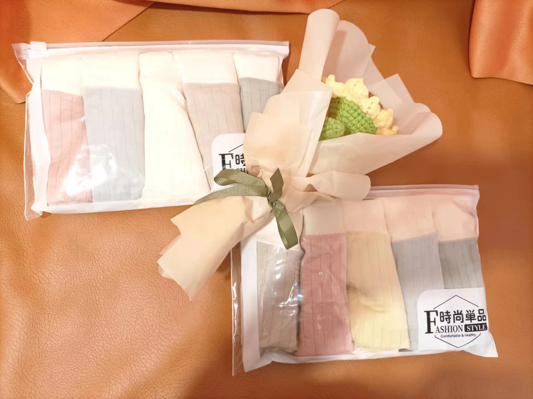 格姐家~糖果色高腰简约舒适女士内裤505-1