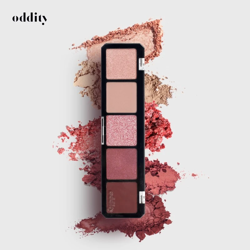 【不懂专属】oddity禁系列眼影五色清冷束心人失觉者便携灰蓝色爆闪