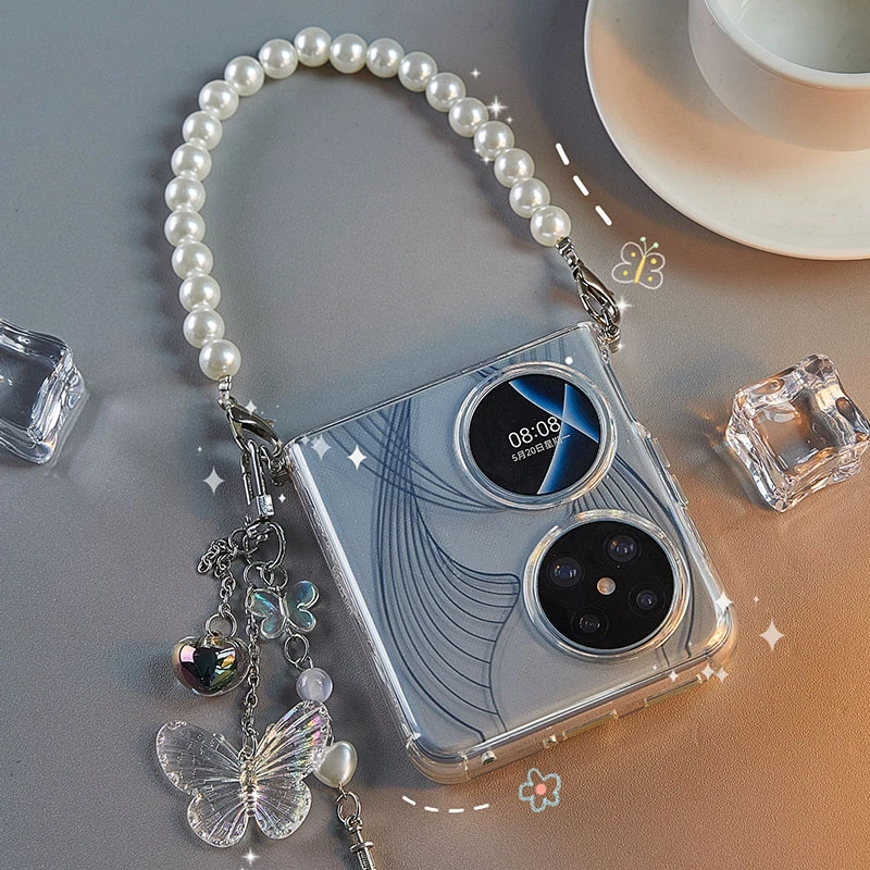 适用华为pocket2手机壳p60pockets新款p50机壳折叠屏保护壳手机套