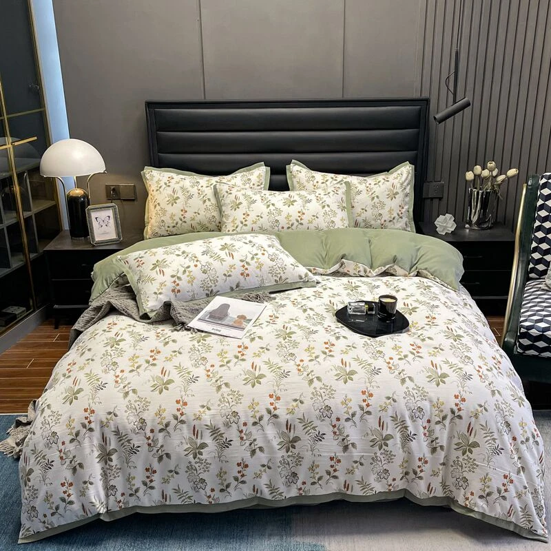 ·【格林童话】四件套简约秋冬季加厚款床上用品柔软亲肤 舒适透气