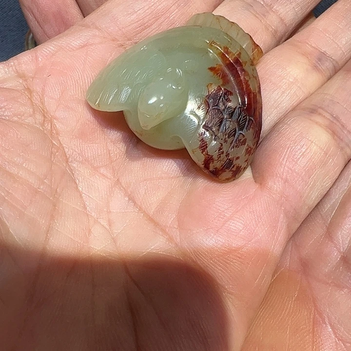 和田玉（糖玉）挂件未镶嵌玉*