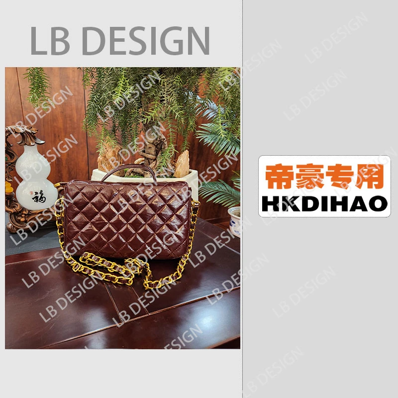 LBDESIGN手工打造真皮高端定制女士包【F6136红色】