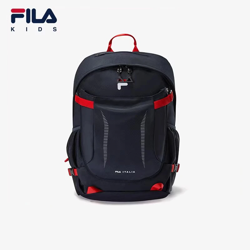 FILA书包【男女大童】2024学生书包舒适透气双肩背包K18B411107潮流