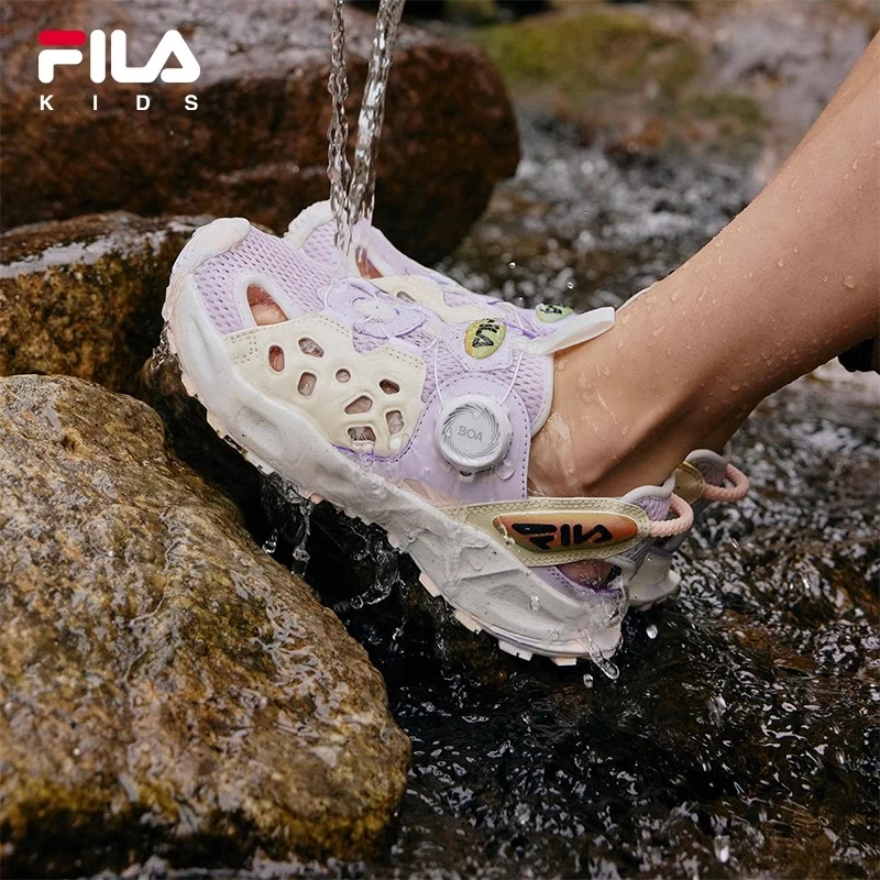 【斐乐儿童】2024年春夏中大童时尚运动舒适儿童涉水鞋轻便舒适