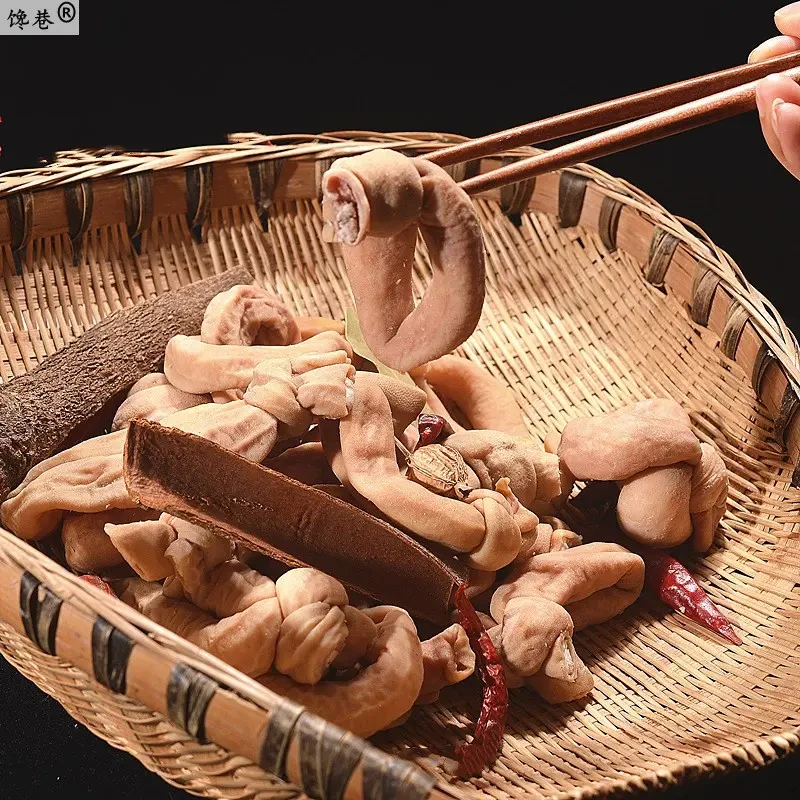 大圈 卤结子熟结子猪小肠冒节子 一袋5个装 卤8-9分熟