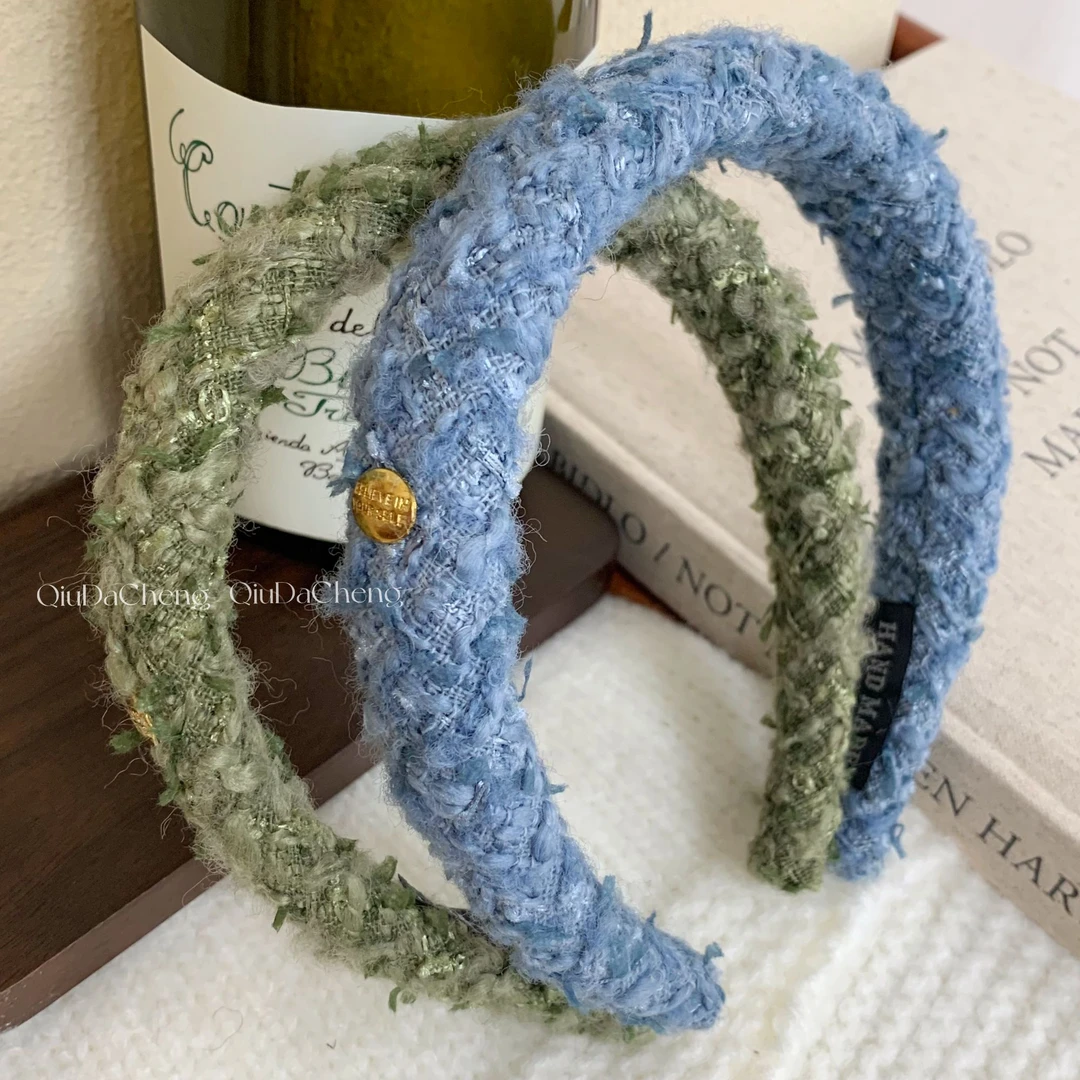 QC/毛呢编制手工发箍