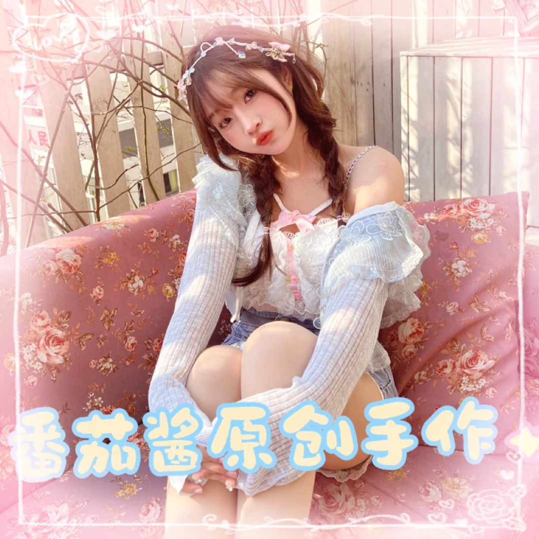 ②【♡番茄酱♡】原创手作  毛衣外套棉服