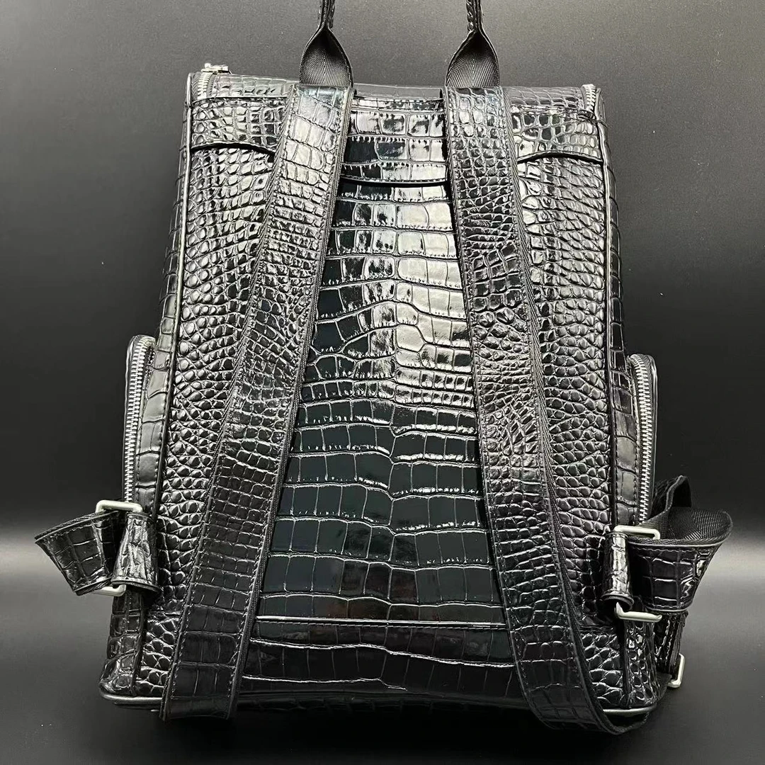 E肚高端双肩背包真皮