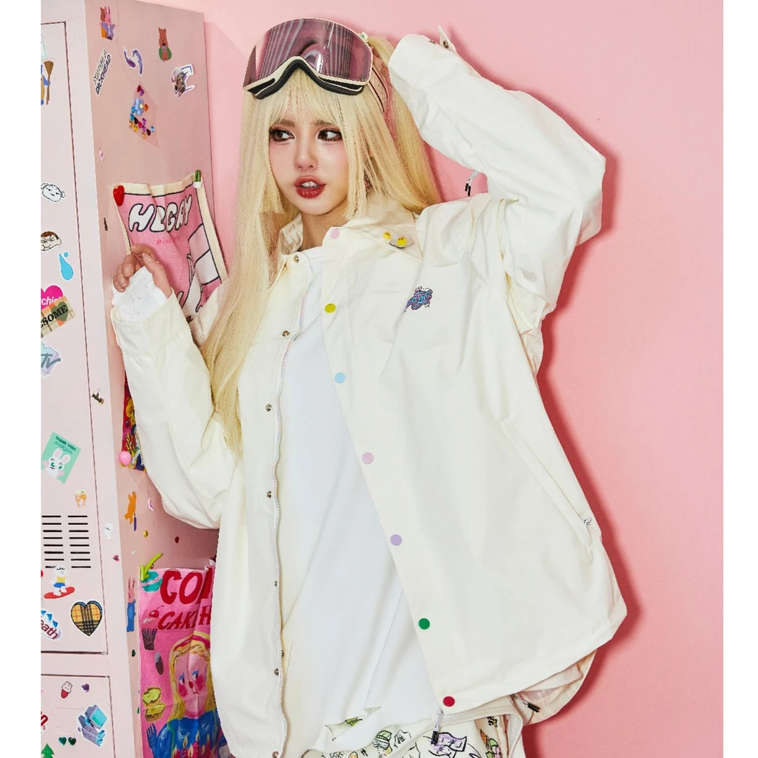 SWAGLI新款【翻糖蛋糕】滑雪服软壳外套防水防风透气休闲男女同款