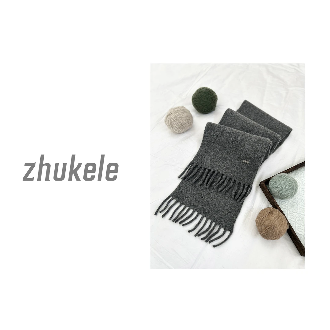 zhukele 铁牌净版围巾  保暖秋冬季
