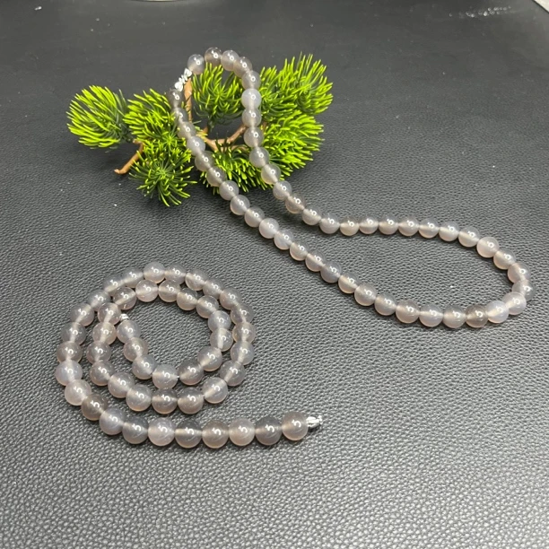 163 黑冰玛瑙妈妈链-卡10左右多样性发其一