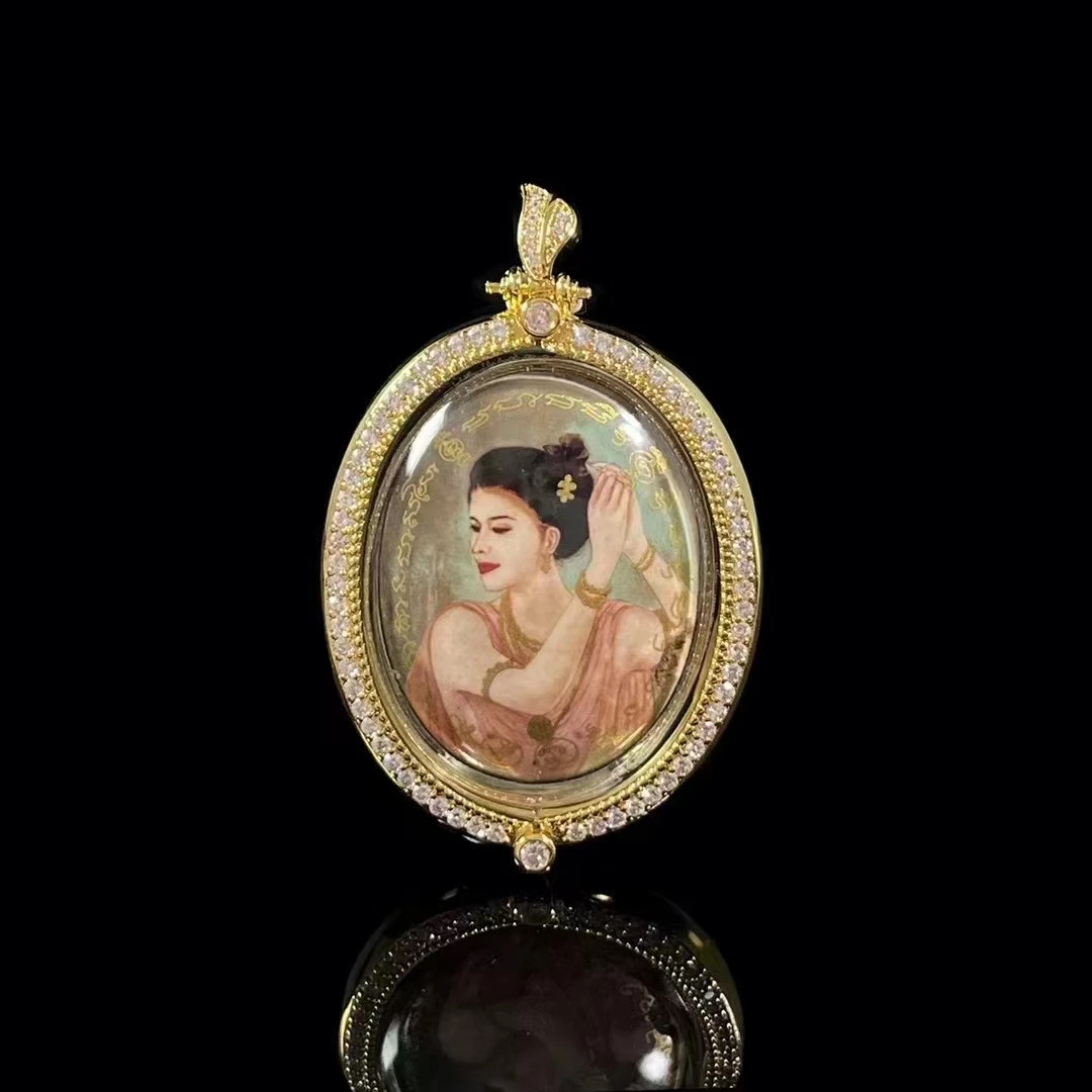 铜合金吊坠 TG1595卡蒙女神姐姐吊坠