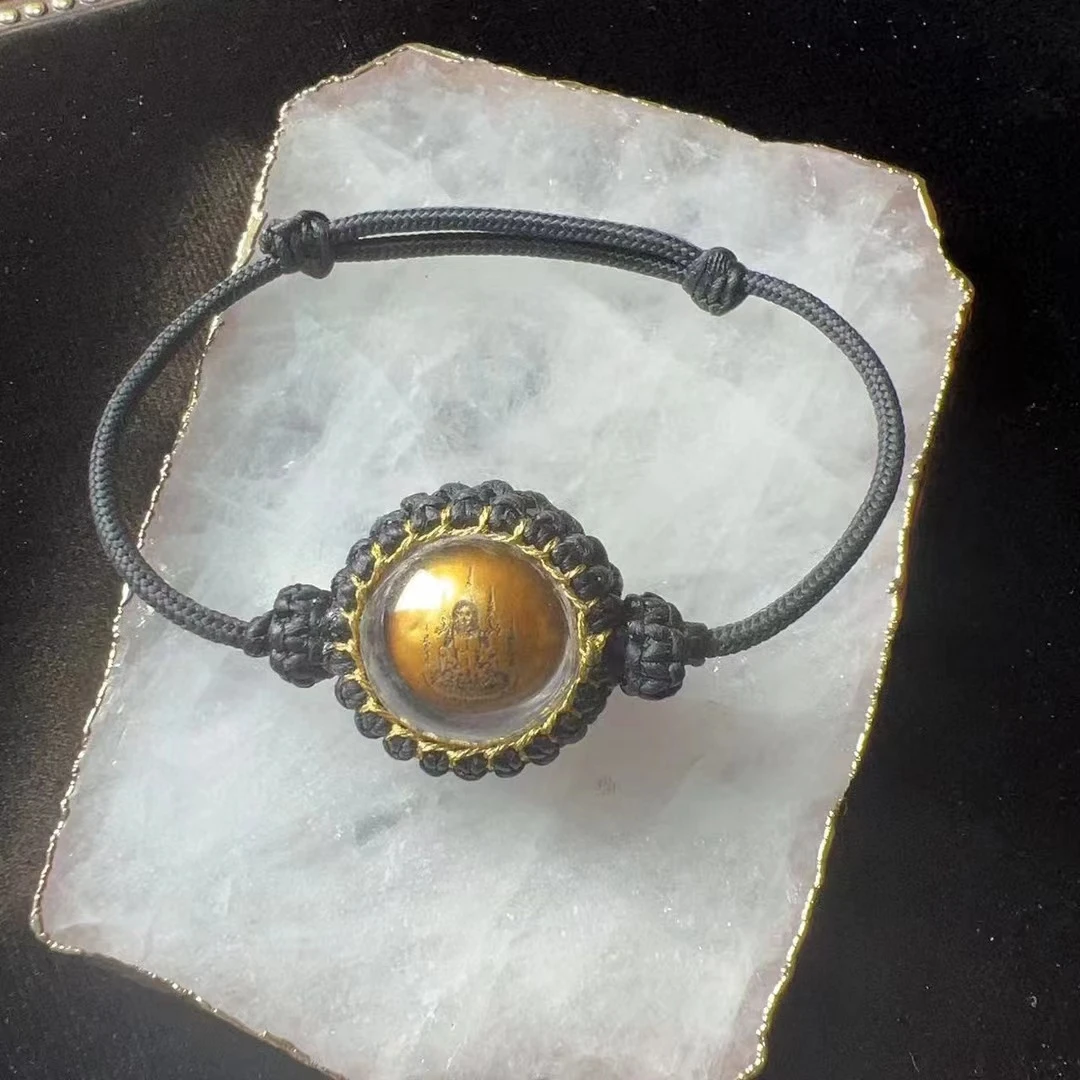 铁合金石英石手链 TG222一霸黑色手绳