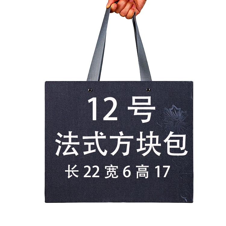 F【12号】法式方块包  时尚休闲百搭简约潮流经典法式方块包  6520