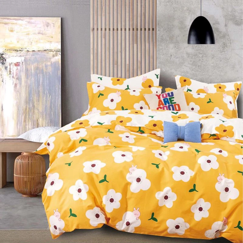 【单件被套】加密斜纹棉亲肤四季全棉被罩单人加大双人被套简约风