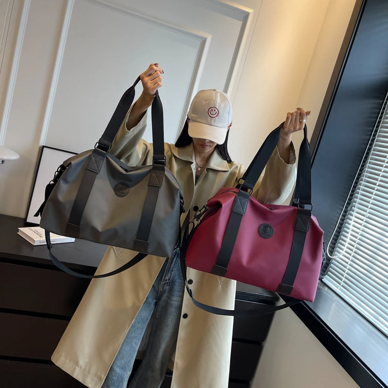 旅行包男款手提牛津布防水包包健身包大容量外出旅游行李包运动包