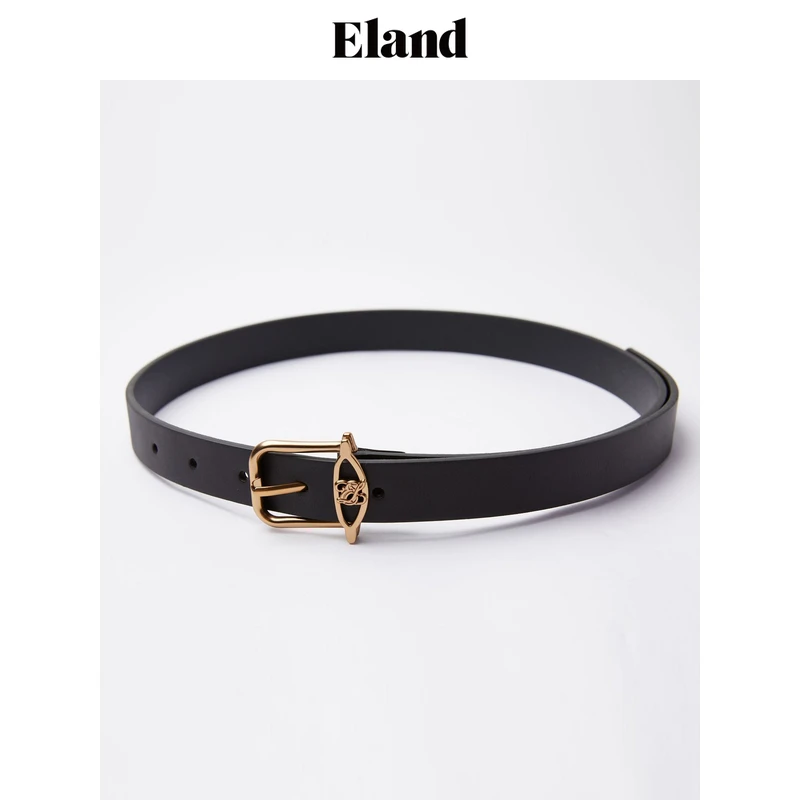 Eland衣恋皮带eland金属logo皮带2024秋季新款EEABE49B01