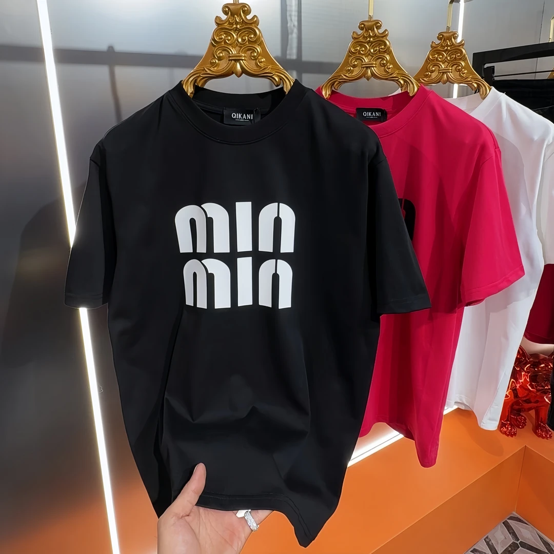 秋季新款时尚男士短袖潮流轻奢痞帅圆领半袖T恤百搭打底衫男