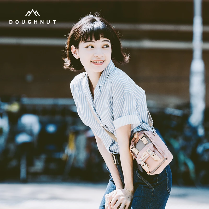 Doughnut【1L】甜甜圈潮流斜挎包单肩包手机包女包防泼水亲子包ins