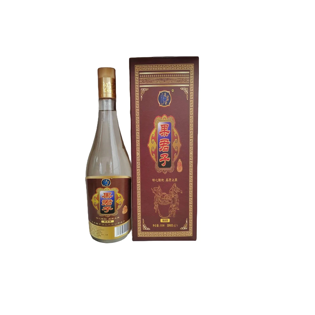 果香型52度果君子原浆酒四年白酒送礼古法酿造整箱6瓶每瓶500ML