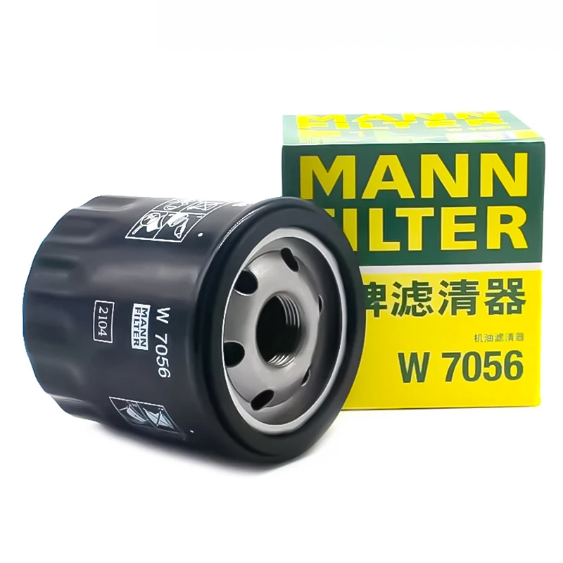 曼牌机油滤芯W7056机油格 别克/雪佛兰/凯迪拉克/MG/JEEP 理想ONE