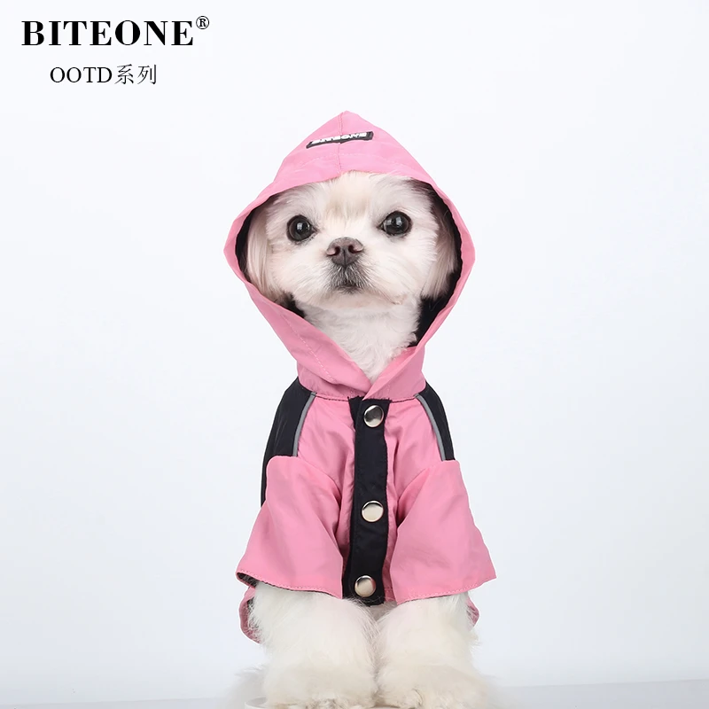BITEONE【未来战士】猫咪狗狗衣服新款防水防风户外功能服
