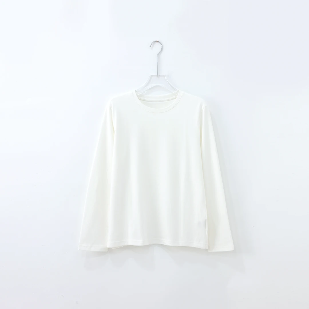【88597】纯色白T百搭神器简约基础上衣