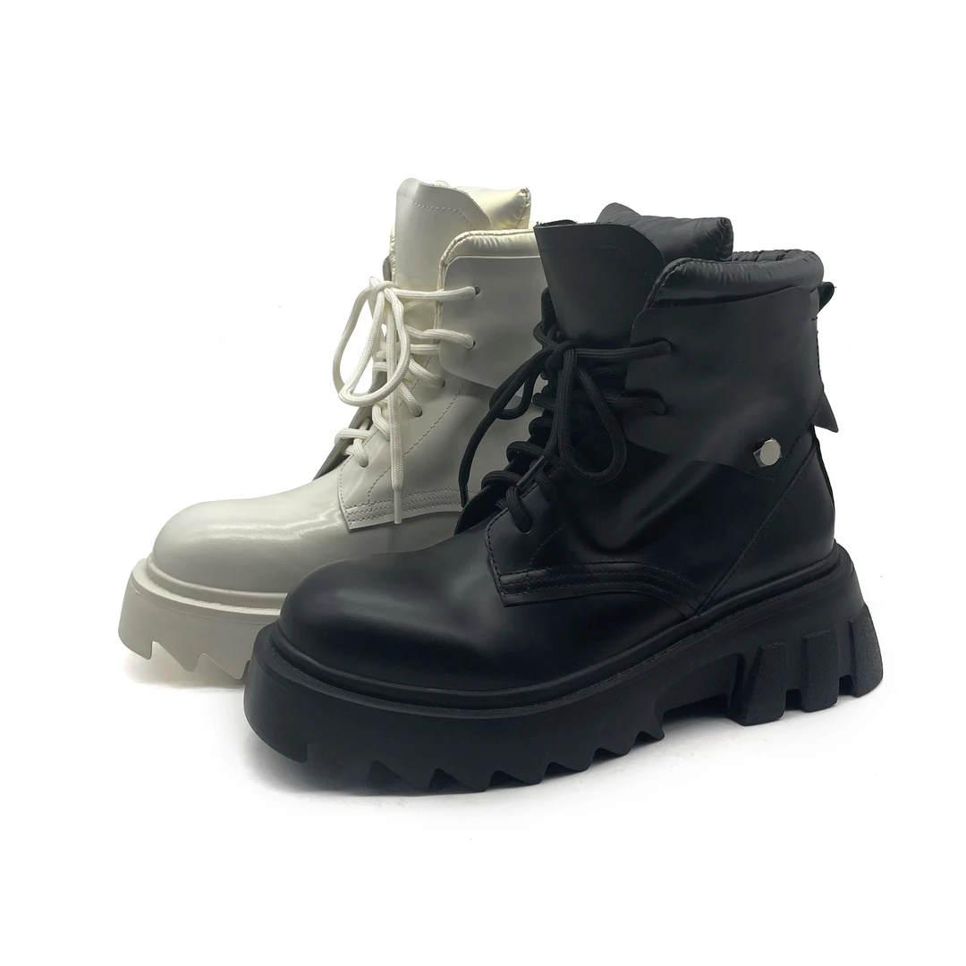 时尚厚底马丁靴女靴女鞋202018-8