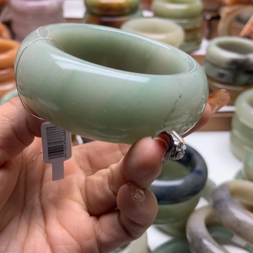 【闪购商品】石英质玉手镯合金雁****言