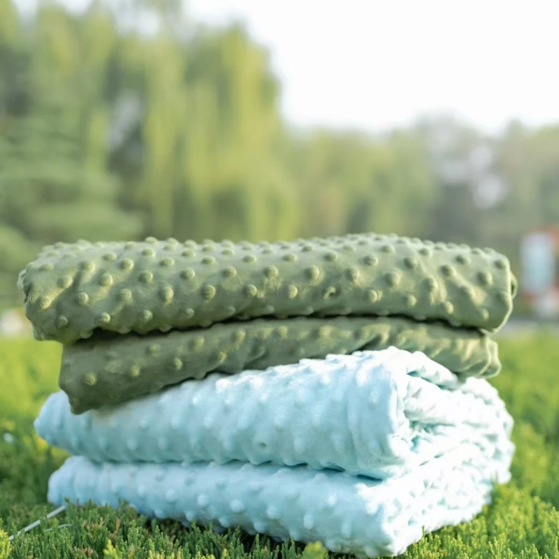 豆豆绒布料布头手工DIY布料3米链接