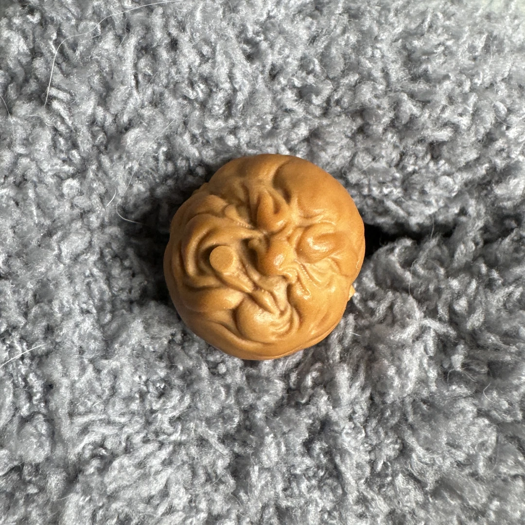 猴头 烟鬼 雕刻 单颗 配饰
