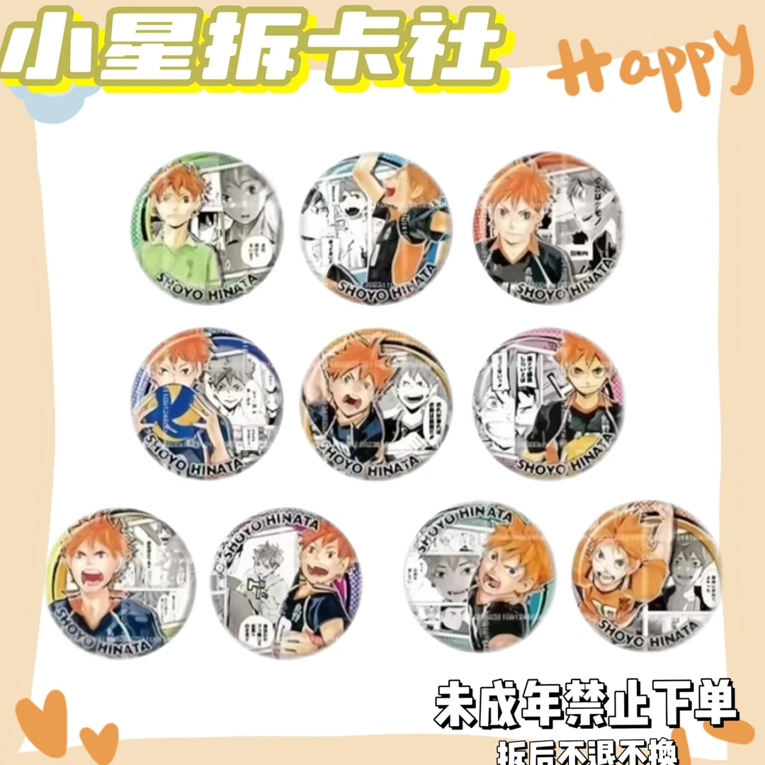 【排球少年】日向翔阳原画个人池 吧唧 （盲盒代拆）