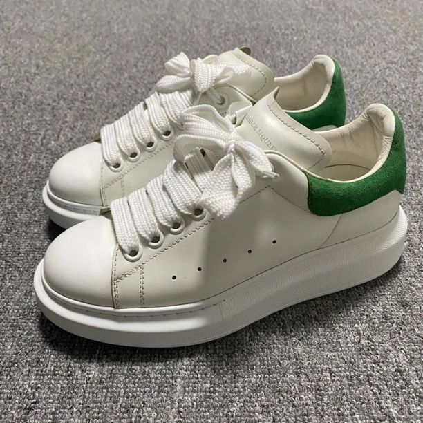 97新/37码/McQueen/麦昆/绿尾小白鞋/BF00029