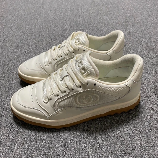 99新/36.5码/古驰/Gucci/白色mac80板鞋/BF00470