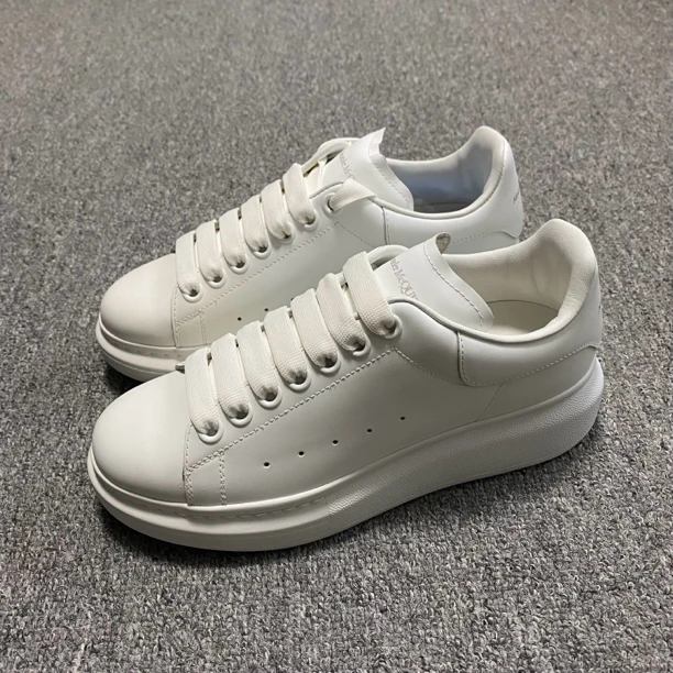 全新/存放品/37码/麦昆/Mc Queen/白尾小白鞋/BF00628