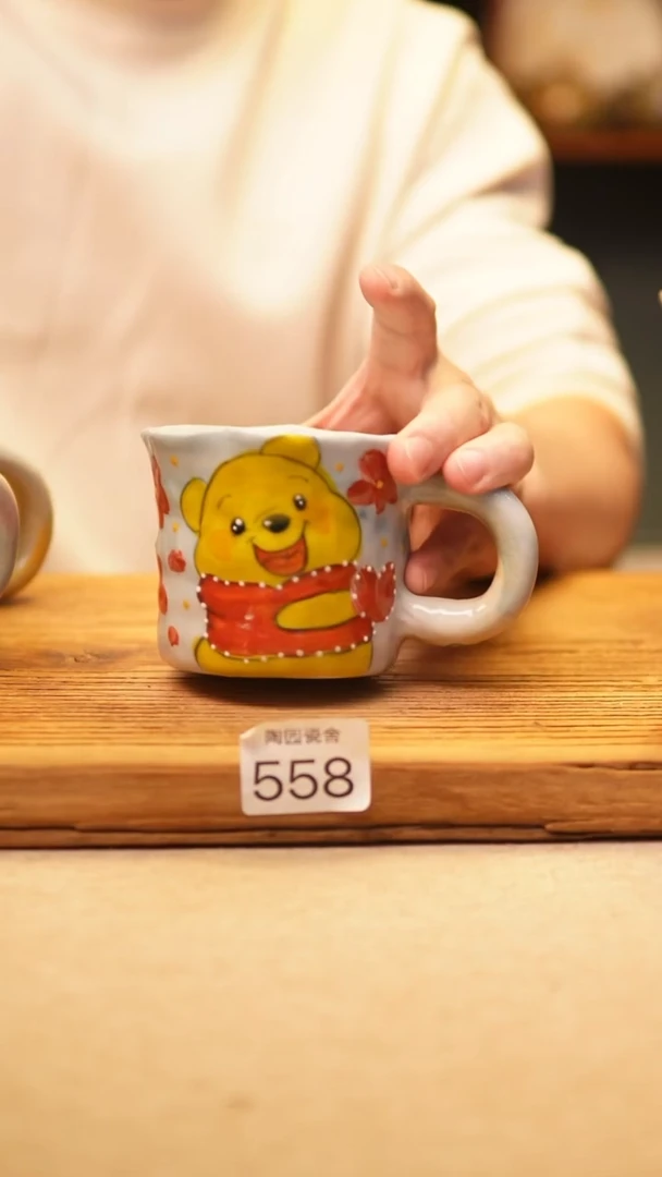 【闪购商品】@@陶园瓷舍@@纯手工手绘高温釉下彩