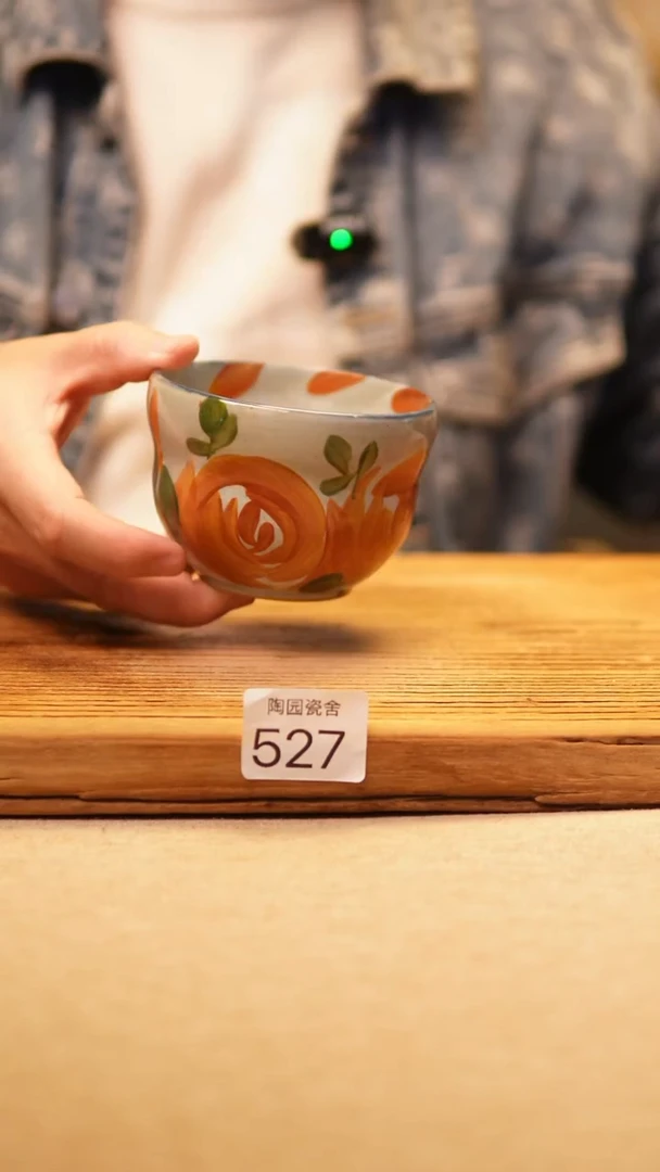 【闪购商品】@@陶园瓷舍@@纯手工手绘高温釉下彩