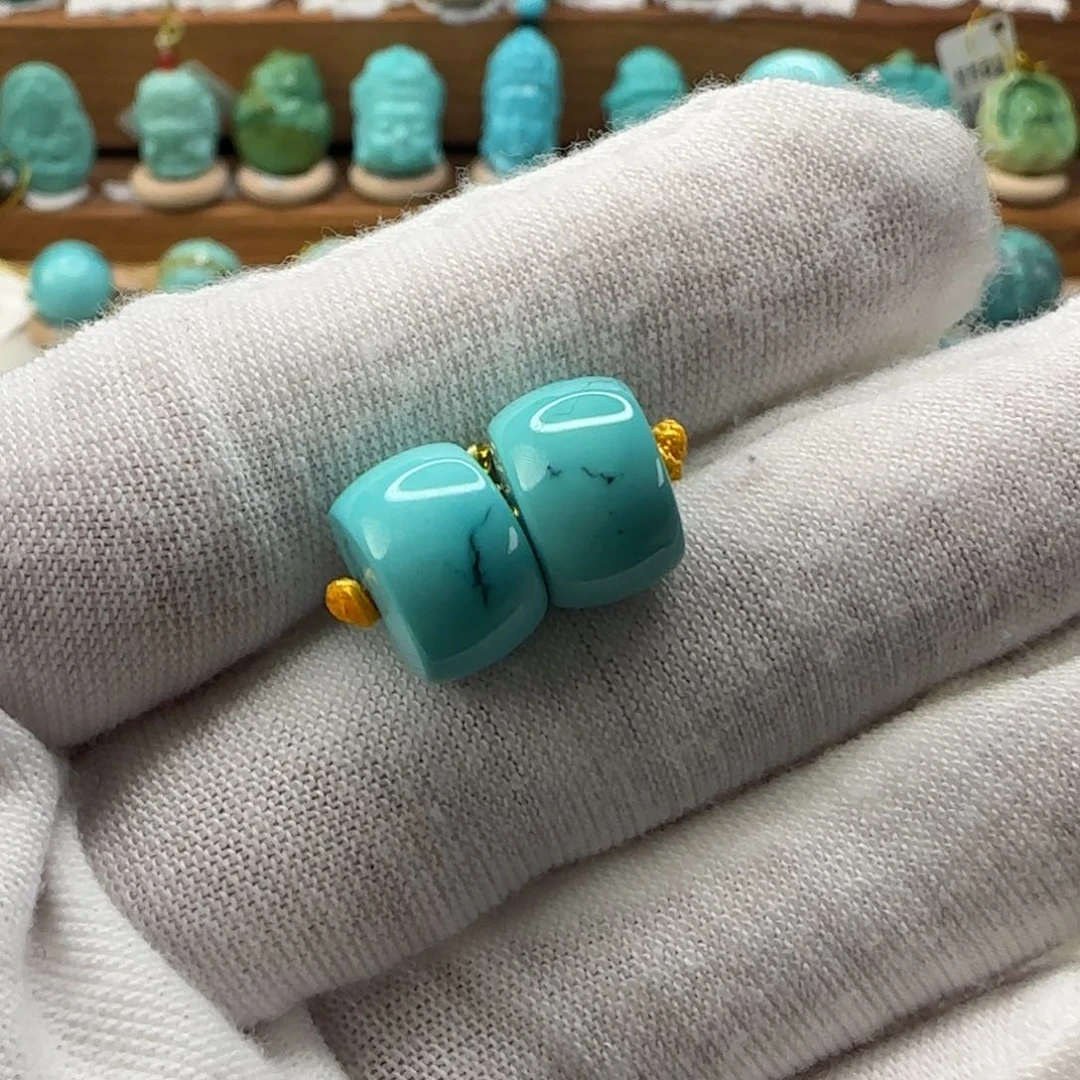 绿松石尺寸11m m未镶嵌
