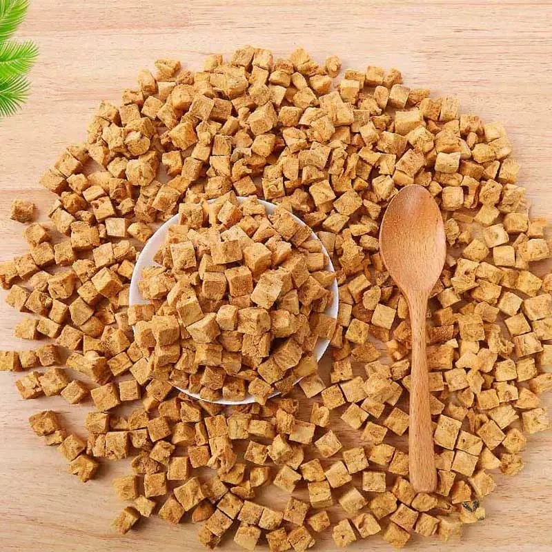 冻干三文鱼粒（厂家直销）厚原切增肥发腮拌粮奖励犬猫通用磨牙美毛