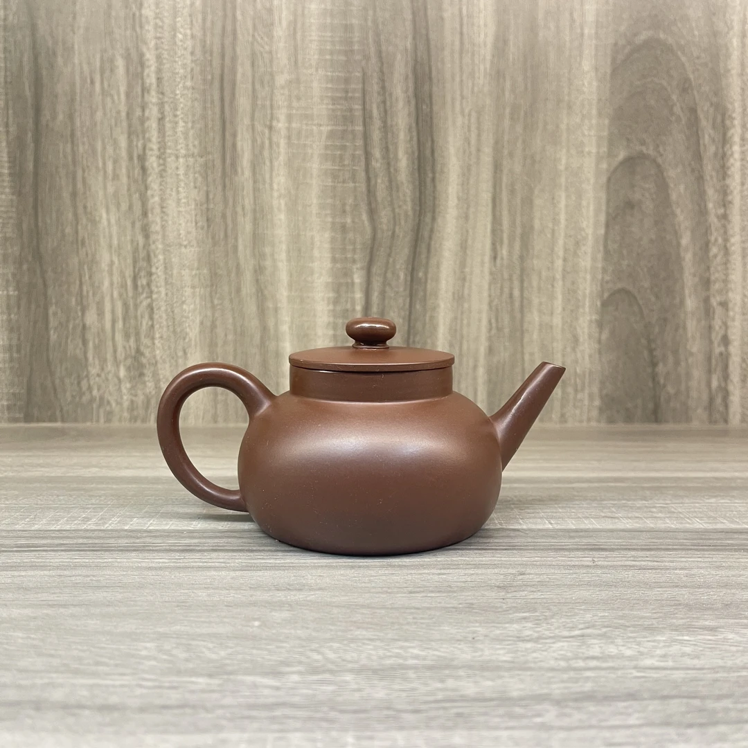 饲壶山房——紫泥云心2代175ml紫砂壶茶壶圆壶水壶茶具