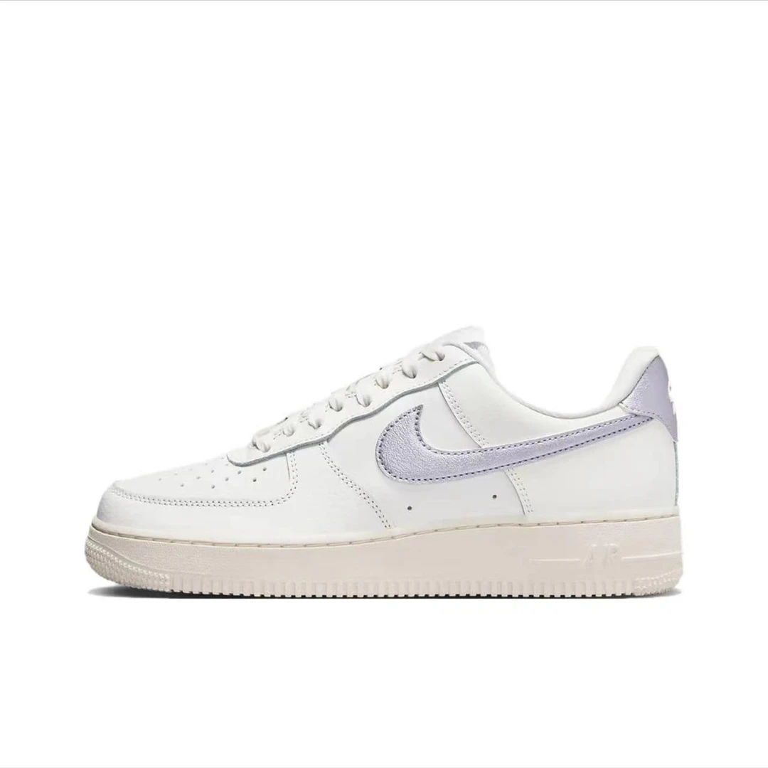 Nike Air Force 1 Low '07 AF1低帮板鞋 女款 白紫 DV7470-100
