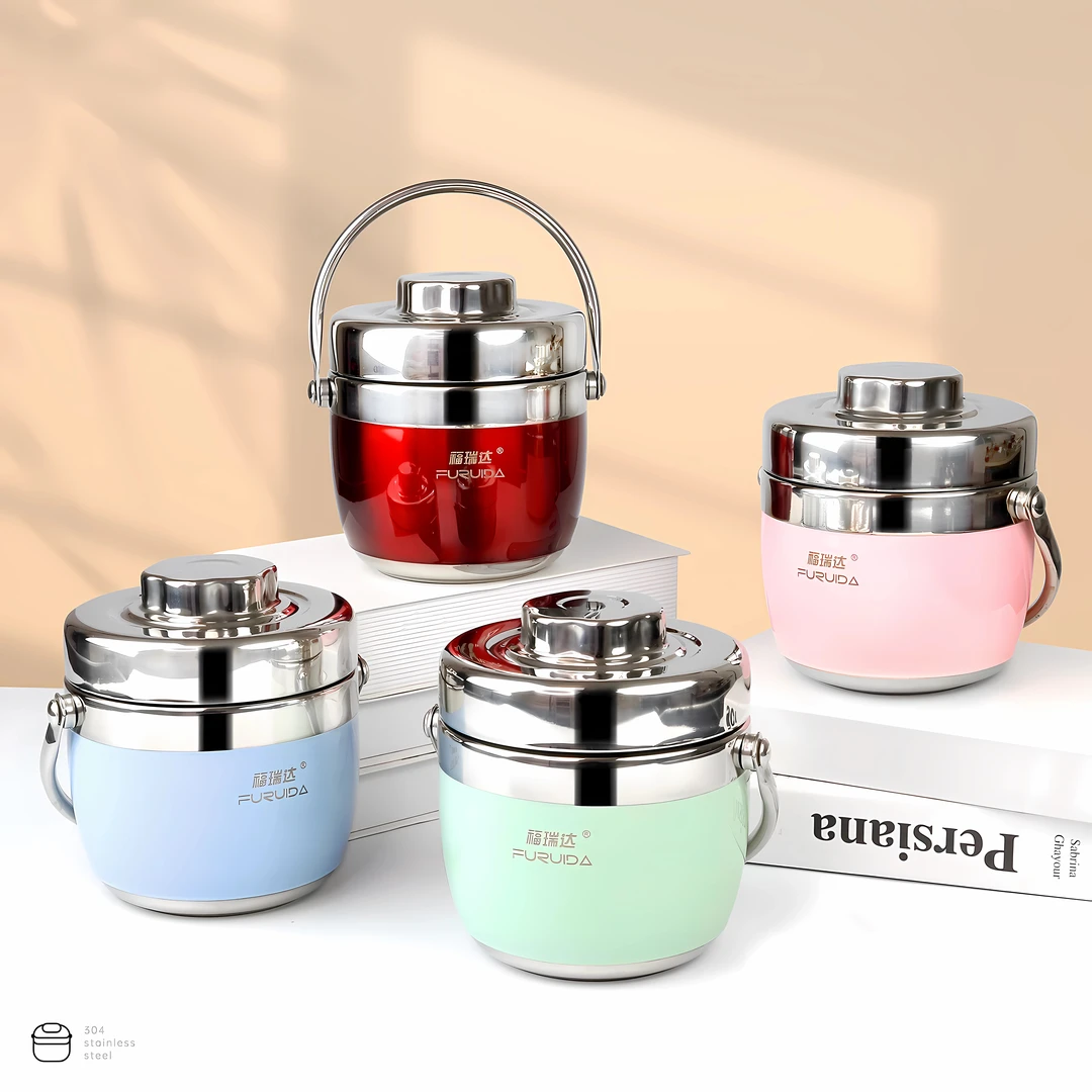 【加厚款】手提保温饭盒学生成人大容量双层提锅家用单人便携保温桶