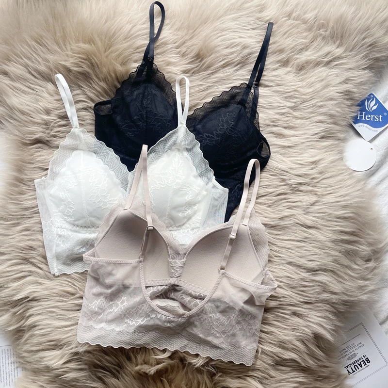 小吊带背心女内搭带胸一体美背文胸白黑色抹胸性感打底一字上衣