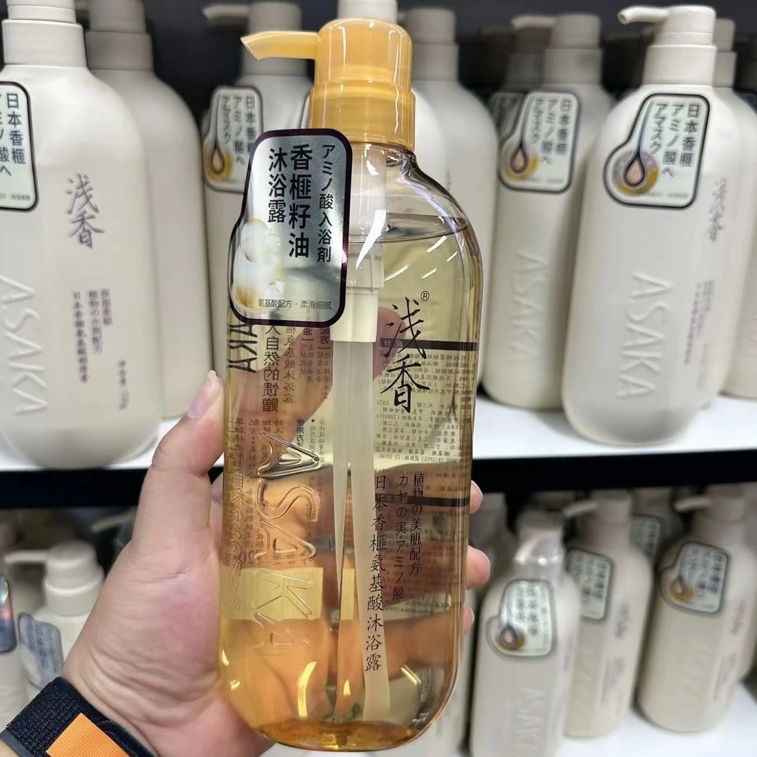 浅香日本香榧籽油氨基酸沐浴露720ml     QX