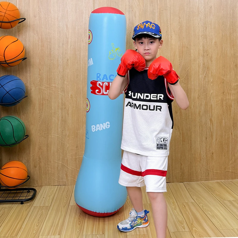 【第三代加厚升级】儿童充气拳击柱不倒翁亲子运动