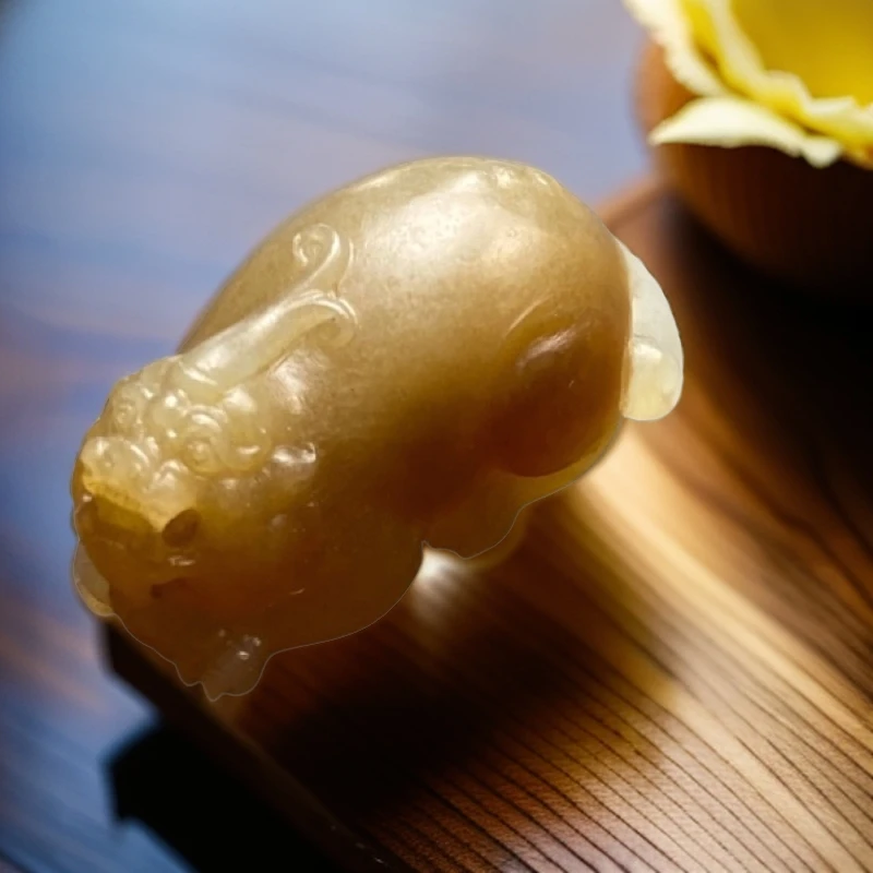 和田玉 貔貅 吊坠