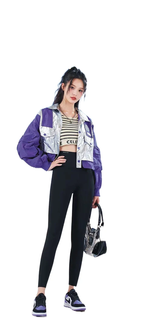 秋冬加绒婴儿绒鲨鱼裤高腰收腹提臀外穿保暖夏季薄款打底裤芭比裤