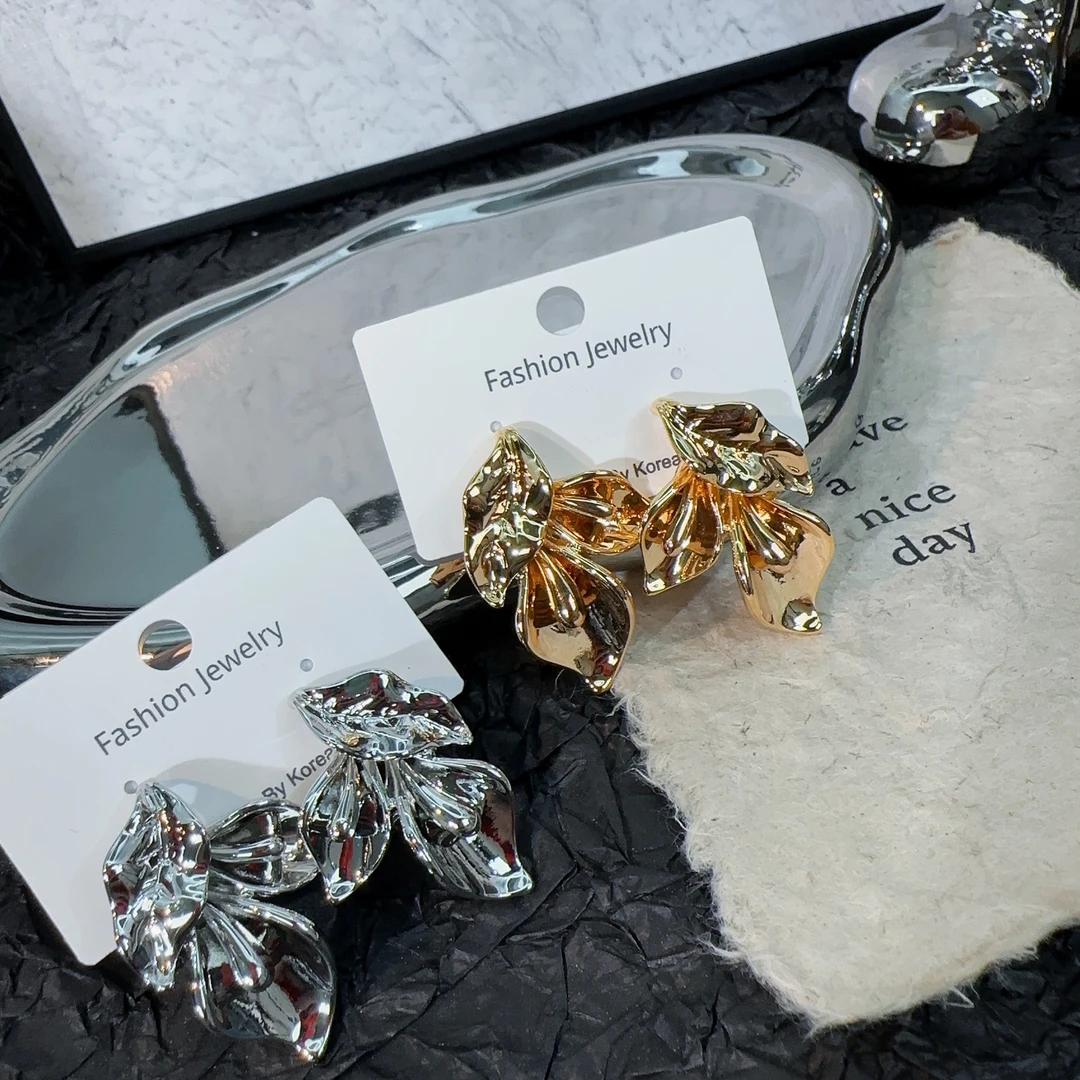 铜合金耳饰 欧美高冷独特气质耳扣款耳钉