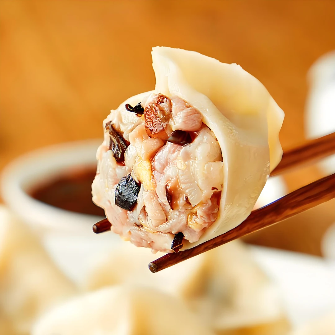 思念灌汤新一代三鲜水饺455克/袋